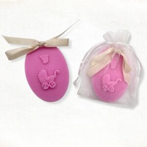 Baby soap hanger in pink