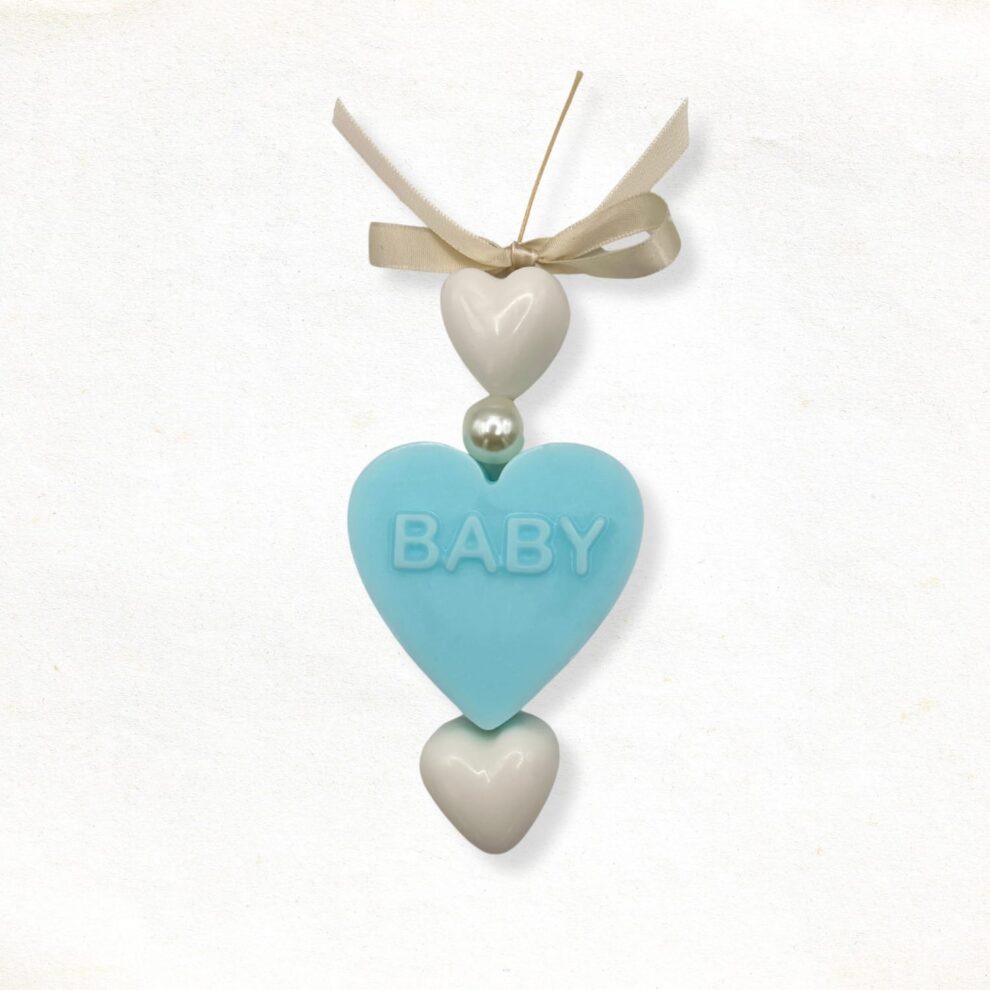 Baby zeepketting in blauw