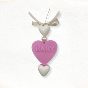 Baby zeepketting in roze