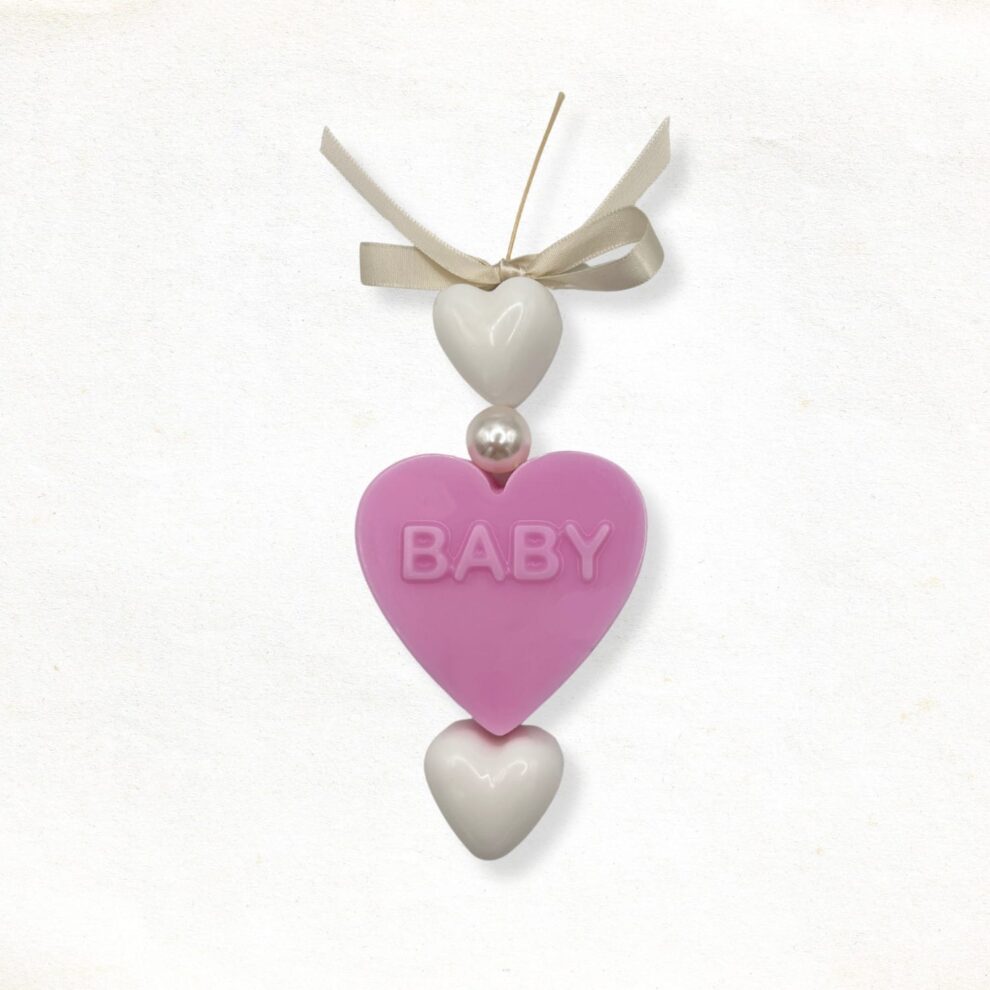 Baby zeepketting in roze