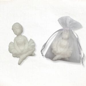Ballerina soap in white