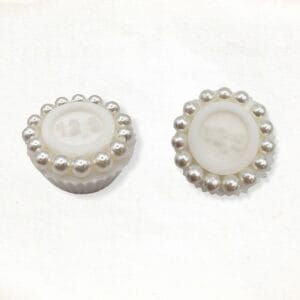 Cupcake 12.5 years soap in white