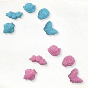 Insect soap in pink and blue