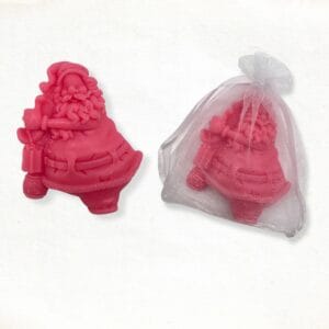 Santa soap in red