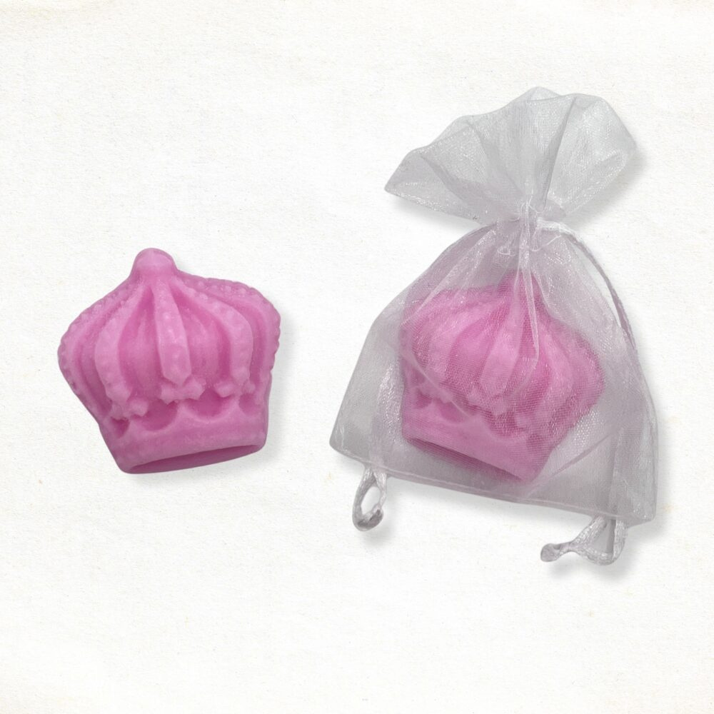 Crown soap in pink