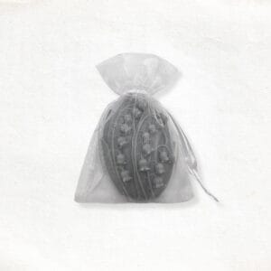 Lelietjes der dalen in organza zakje