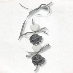Roses and hearts soap chain