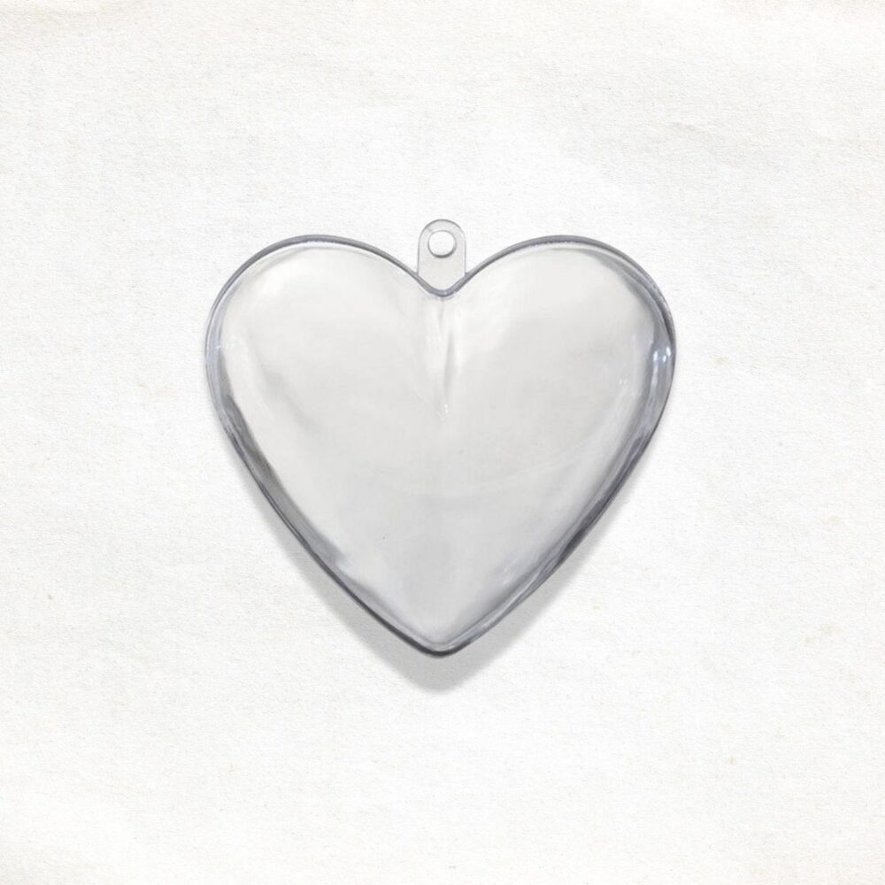 Plexiglas deco hart van 6.5cm