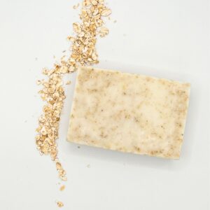 Oatmeal and goat's milk soap
