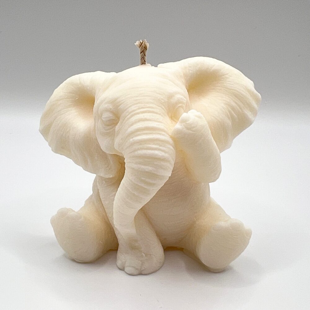 Elephant candle