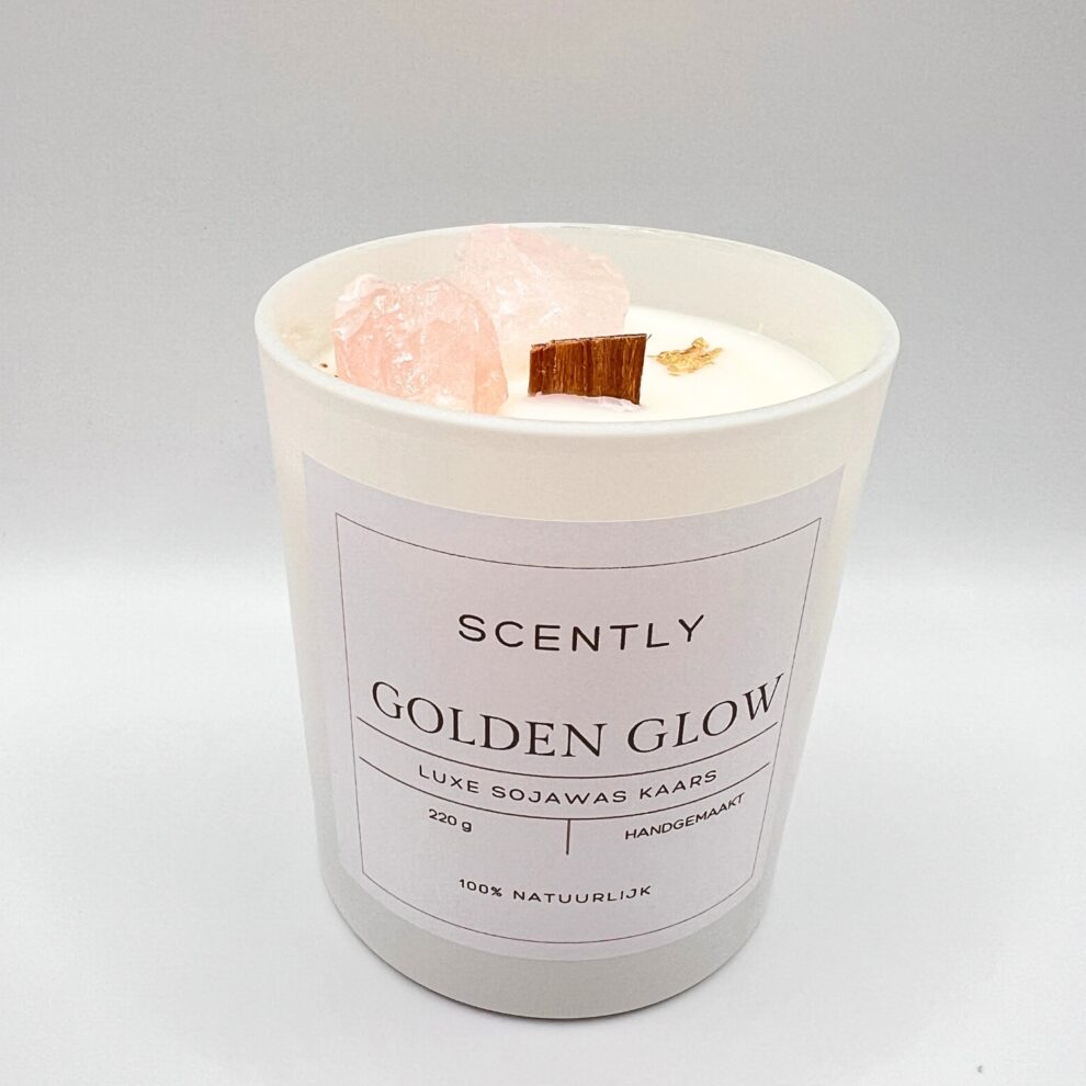 Golden glow kaars