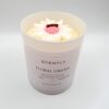 Floral dream candle in white Floral dream candle in white
