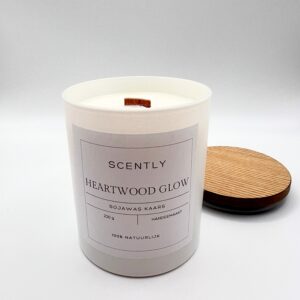 Heartwood glow candle