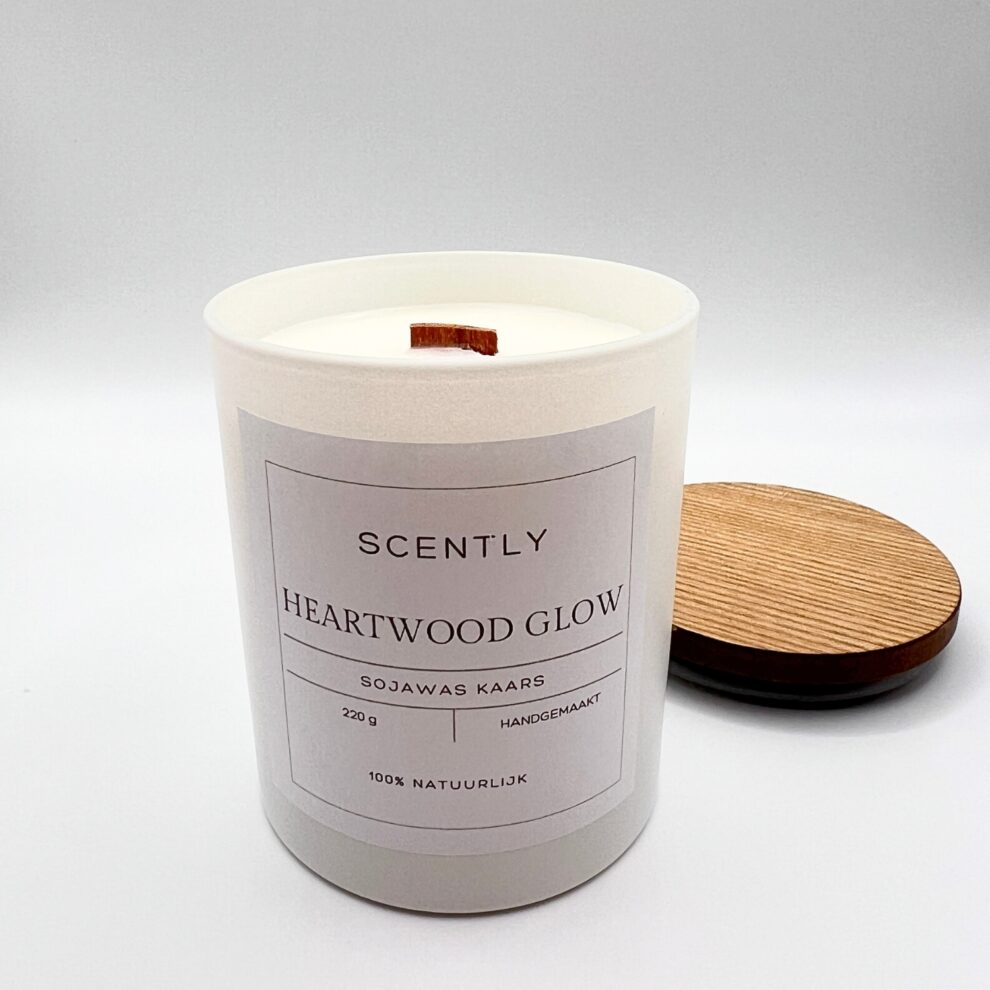 Heartwood glow kaars