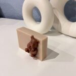 Zachte beer zeep in het bruin