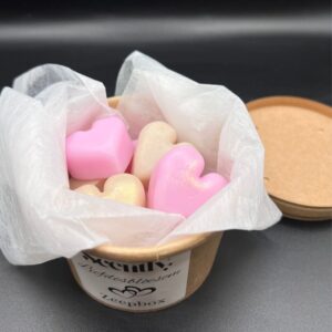 Love blossom soap box in brown