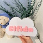 3D Nameplate: Cloud Elfida