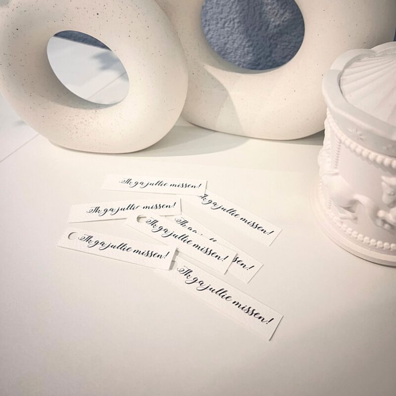 De labels ik ga jullie missen!